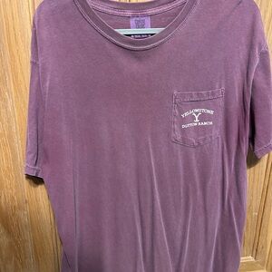 Comfort Colors Men's Short Sleeve Tee in Plum